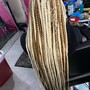 Large “Boho” Box Braids