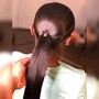 Natural Hair Straight Backs