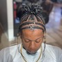 4-5 Feed in Braids with designs