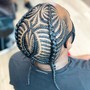 Simple Design Cornrows