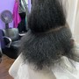 Silk Press (Natural Hair)