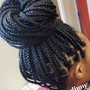 Large Yarn Braids - Shoulder Length