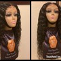 Lace closure Sew In with 3 bundles of hair /closure