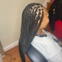 Large Knotless Braids