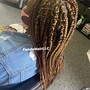 knotless box Braid 18"