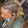 Loc Retwist - Medium + Style