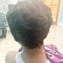 Natural hair style