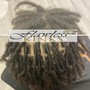 Short starter loc retwist