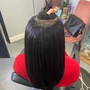 Half up Half down sew-in