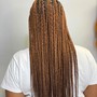 Men's straight back Braids