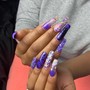 Basic Freestyle- Acrylic Nails