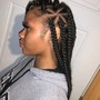 1/2 braids 1/2 Qw