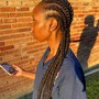 1/2 braids 1/2 Qw