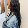 Special medium knotless braid