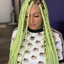 Large size box braids