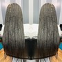 CUSTOM OMBRE MEDIUM KNOTLESS