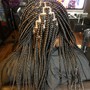 Large Knotless box braids