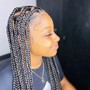 Smedium Knotless Braids