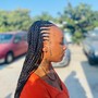 Medium Knotless Boho Braids