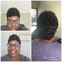 Braid down for protective style