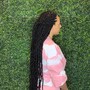 Thread Application Lace Closure Sew In