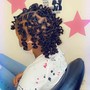 Kids boho deep wave full knotless