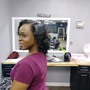 Mens Flat Iron ( pre braid straightening)