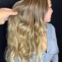 Partial Blonding Highlights