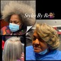 Touch Up Relaxer and style