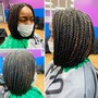 Small Knotless Braids