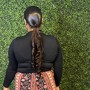 Smedium (small/ medium) Boho Mid- Back Knotless Plaits-LOYAL CLIENTS ONLY