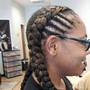 French curl Box Braids