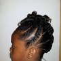 Med Knotless Braids