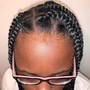 Bald head Braids (Viral braid trend)