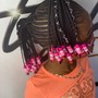 Kids boho knotless  Plaits