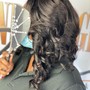 Pincurl Ponytail W/Frontal