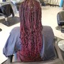 Feed in braids (up to 5)