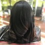 Silk Press + Haircut