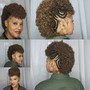 Crotchet updo