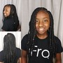 Kid crochet braids