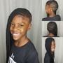 Kid crochet braids