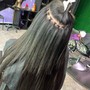 Wig prep Braid down and wash