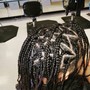 Individual Braid/faux loc style takedown