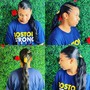 Med Boho Ponytail