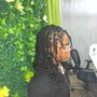 Mens Flat Iron ( pre braid straightening)