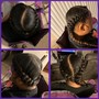 Kid's Med Box Braids