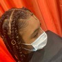 Large Kids Knotless Braids