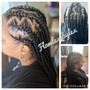 Adult Starter Locs (for mohawk or all sides shave just the top)