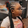 Bohemian Flip-Over Fulani/Tribal Braids