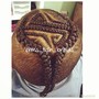 Cornrow Style- Natural Hair